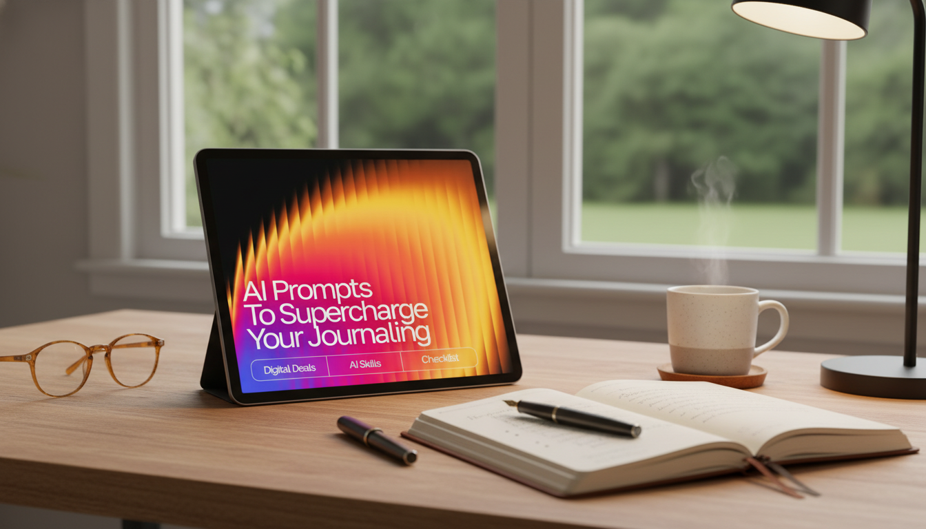 AI-Guided Daily Journaling Checklist for Calm & Growth