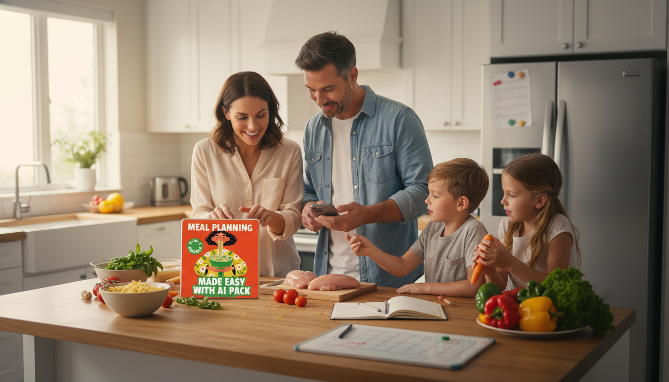 AI Meal Planning Bundle for Easy Family Dinners