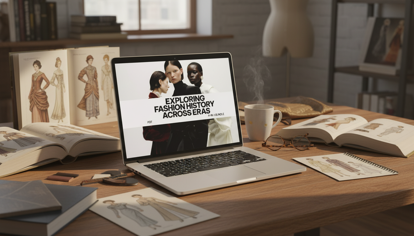 Fashion History Bundle: Compare Silhouettes Across Eras