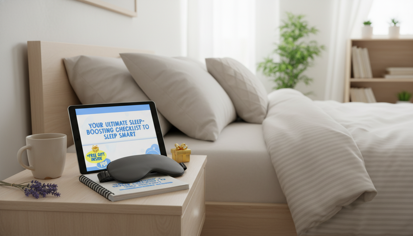 Sleep Smart Checklist: Better Nights, Easier Mornings
