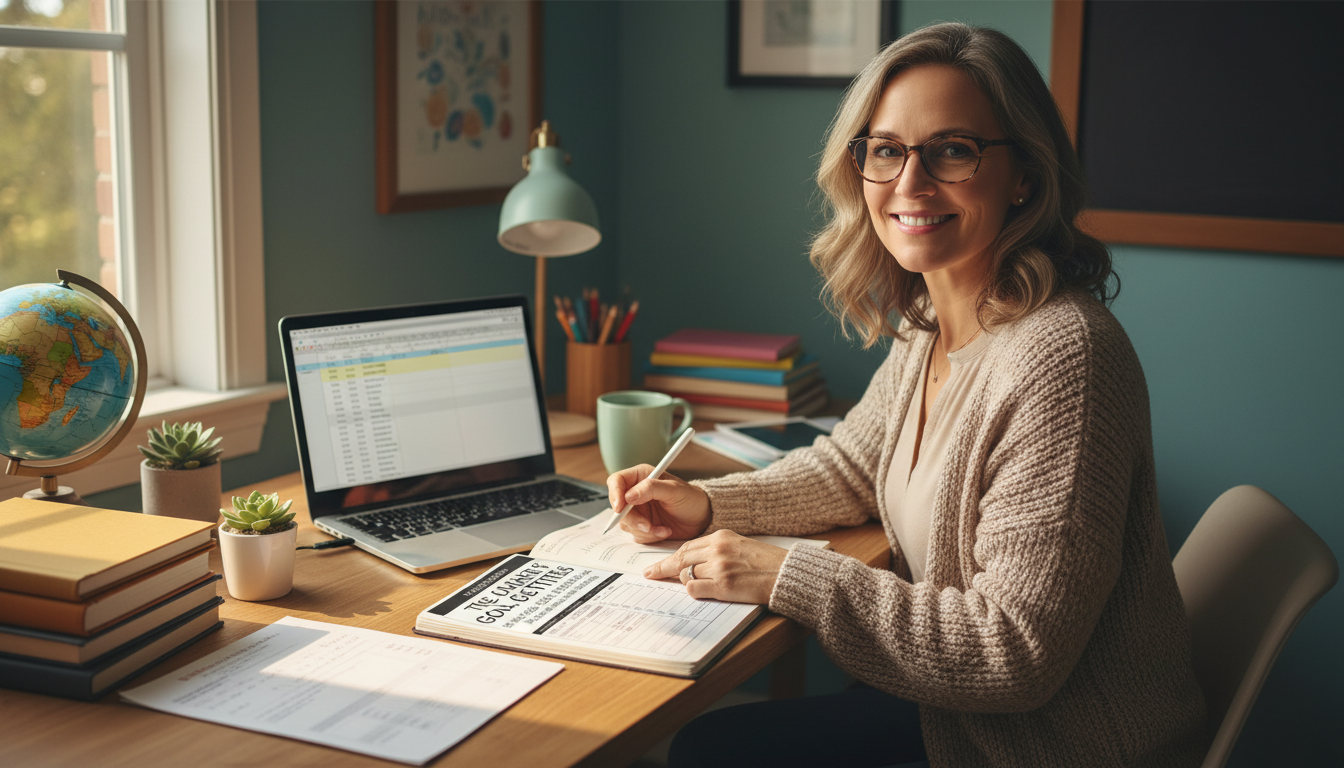 Teacher Goal-Setting Checklist: Simple Weekly Steps