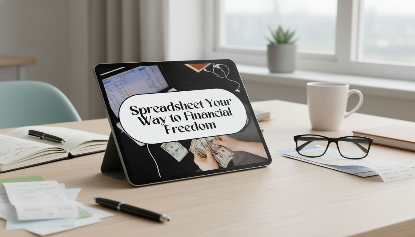 Beginner Budget Spreadsheet System for Excel & Sheets