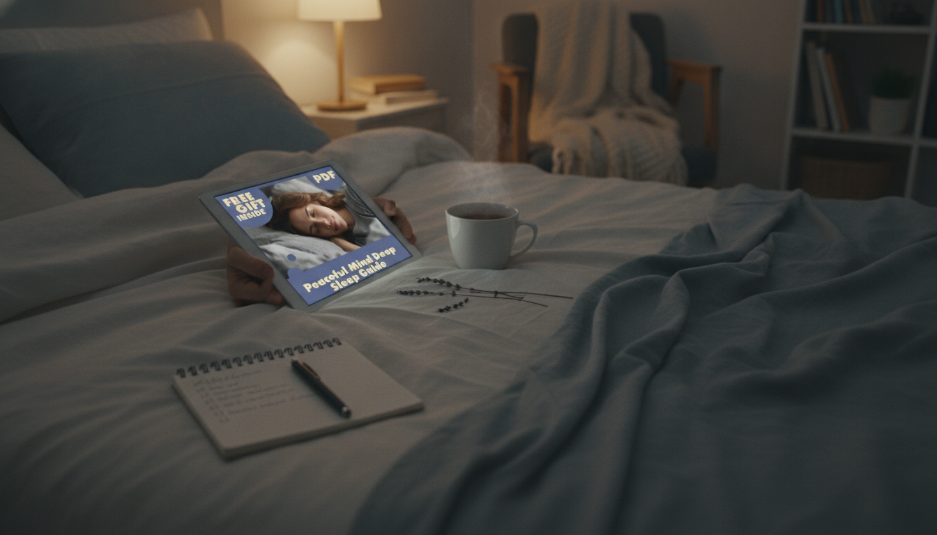 Deep Sleep Meditation Routine + Checklist for Better Rest