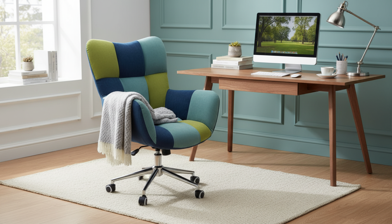 Luxury Swivel Lift Office Chair: Backrest Comfort Guide