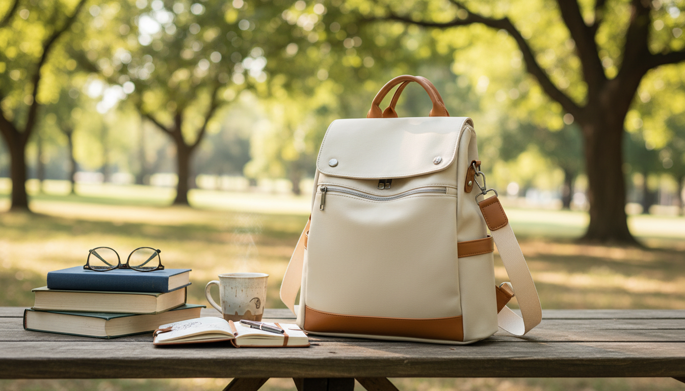 PU Leather Fashion Backpack for Women: Style + Comfort