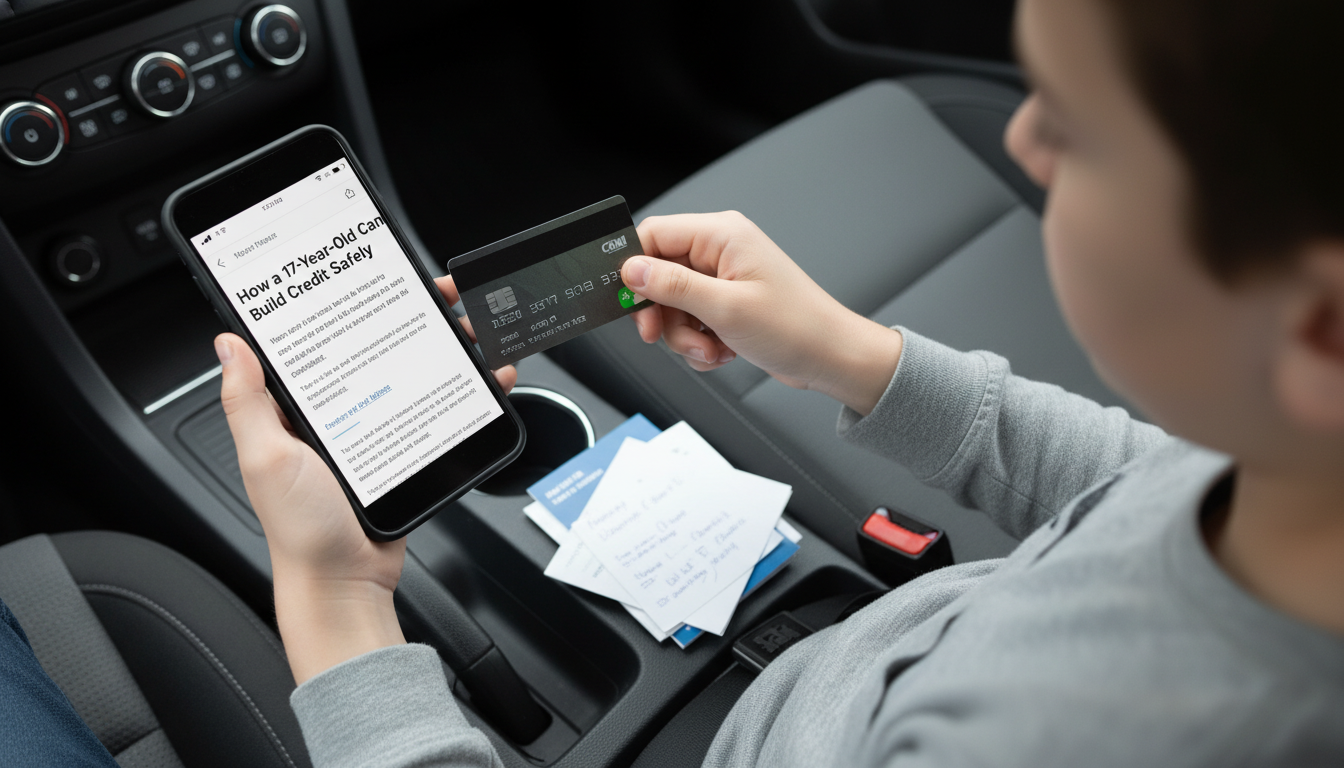 How a 17-Year-Old Can Build Credit Safely