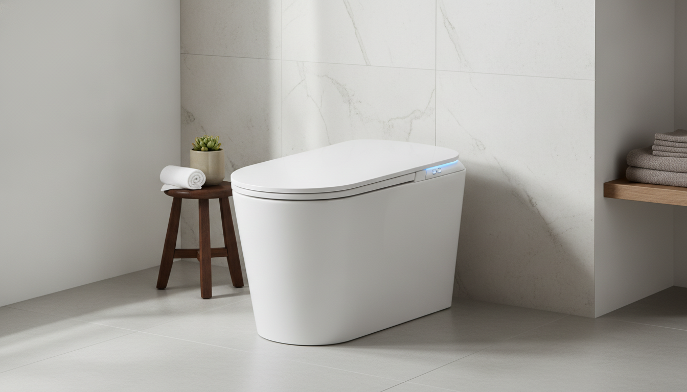 Smart Floor-Mounted Ceramic Toilet: Features & Install Tips