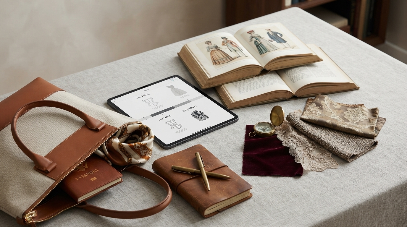 Fashion History Bundle Timeline: Eras Typically Included