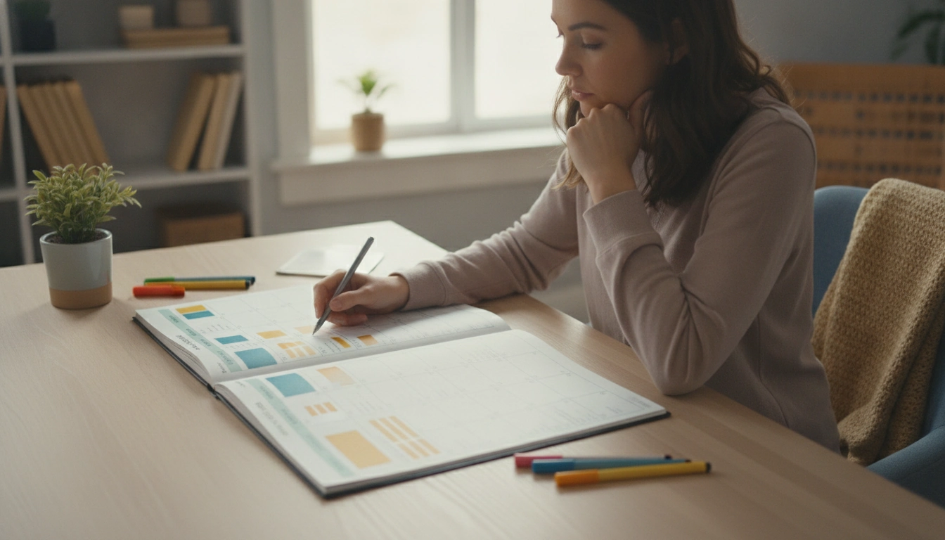 Realistic Monthly Planner Goals for Personal Growth