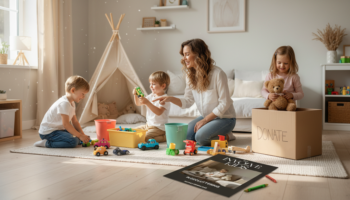 Decluttering Activities: Toddlers vs Elementary Kids
